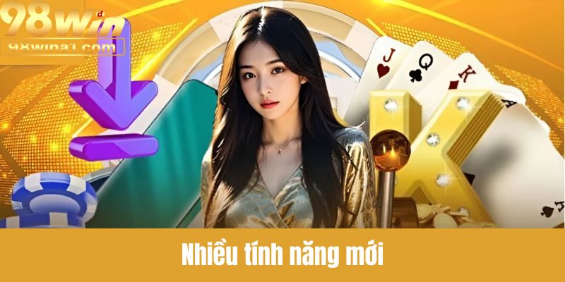 Tính năng hiện đại khi dùng app